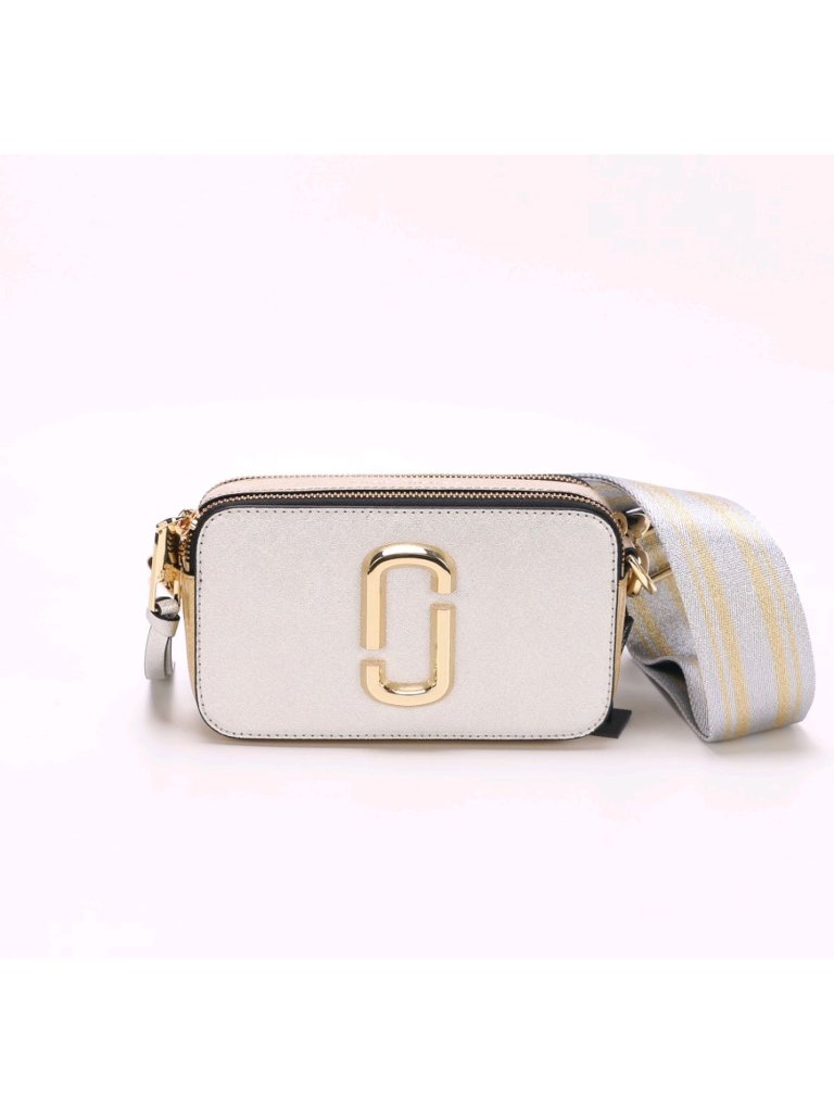 Marc Jacobs Women's Snapshot Camera Bag Silver Os